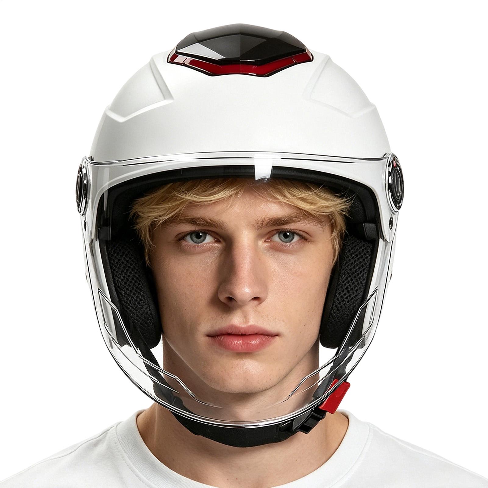 Motorcycle Gear Urban - Capacete de Motocicleta Respirável e Absorvente