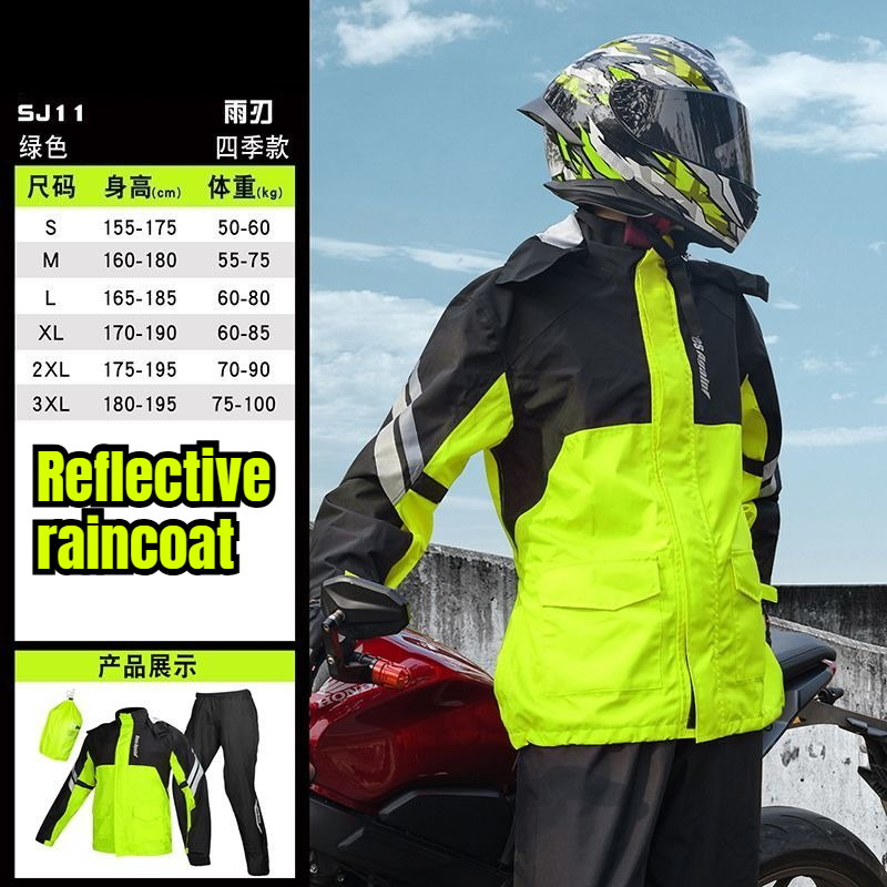 Motorcycle Gear Mens - Terno de chuva para motocicleta, tipo