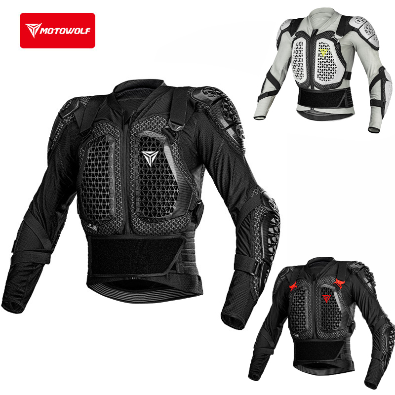 Motorcycle Gear Mens - Jaqueta de Motocicleta Masculina com Armadura