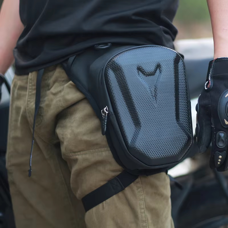 Motorcycle Gear Wardrobe - Bolsa de Perna Impermeável para Motocicleta,