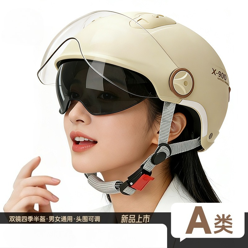 Motorcycle Gear Urban - Capacete Universal de Verão para E-Bike