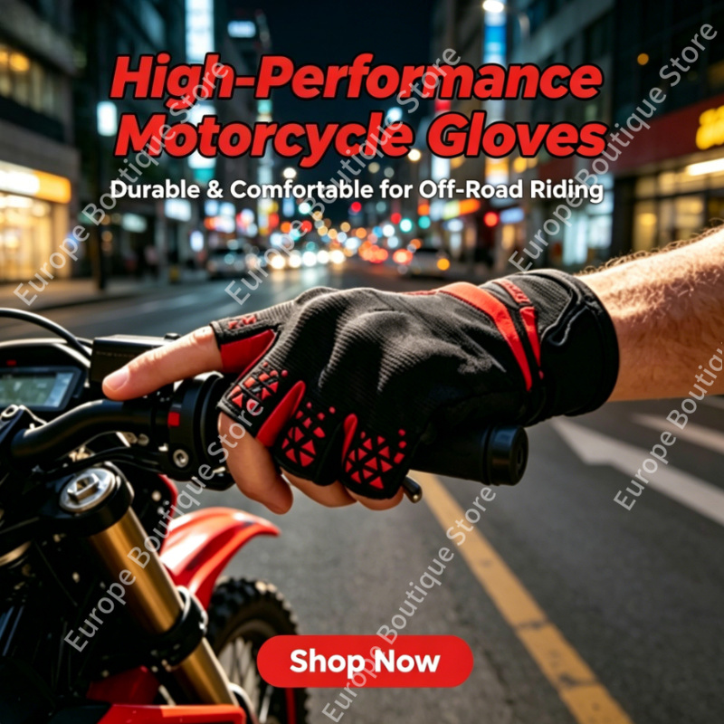 Motorcycle Gear For Woman - NOVO 2026 Luvas de Motocicleta Unissex