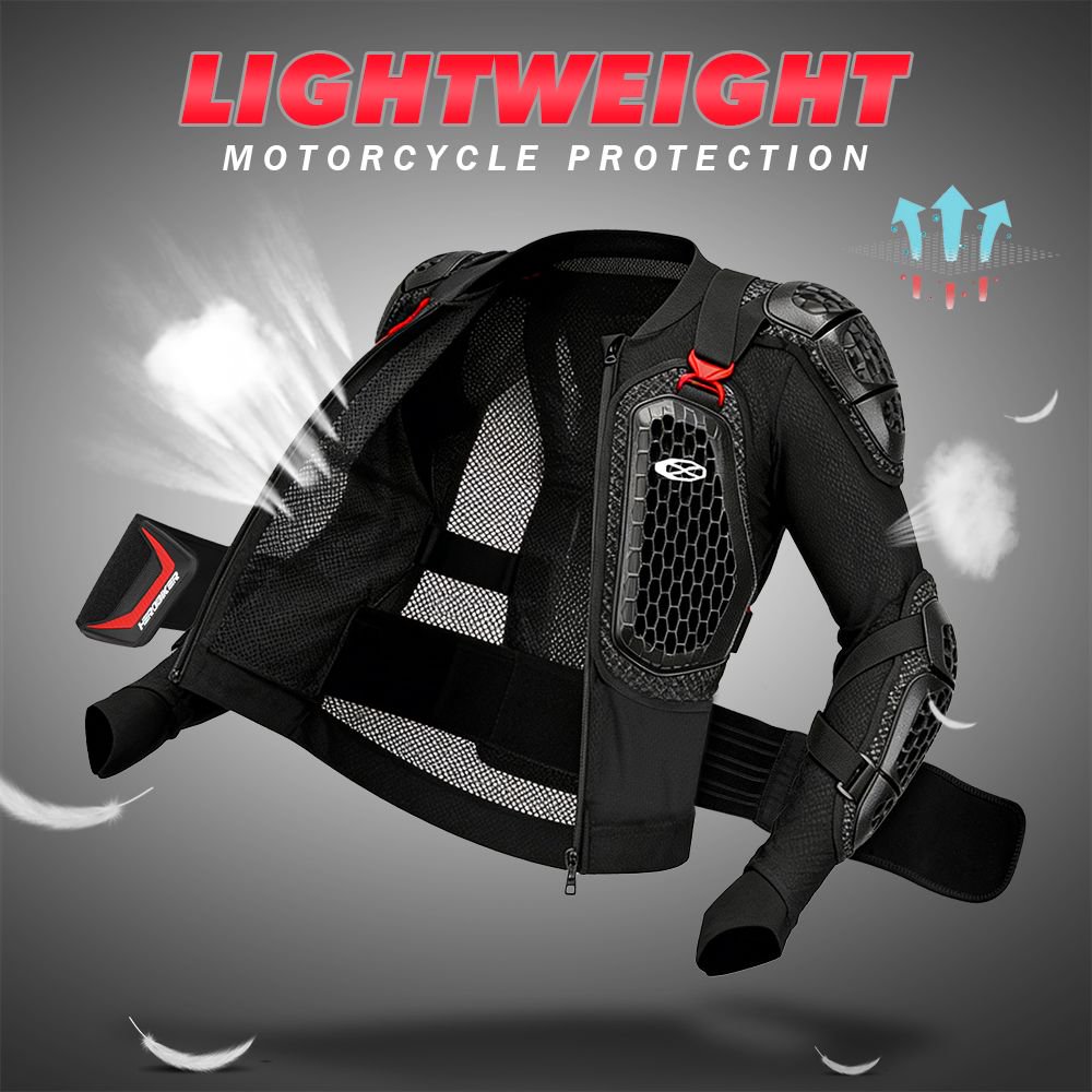 Motorcycle Gear Mens - Jaqueta de Motocicleta Respirável de Verão