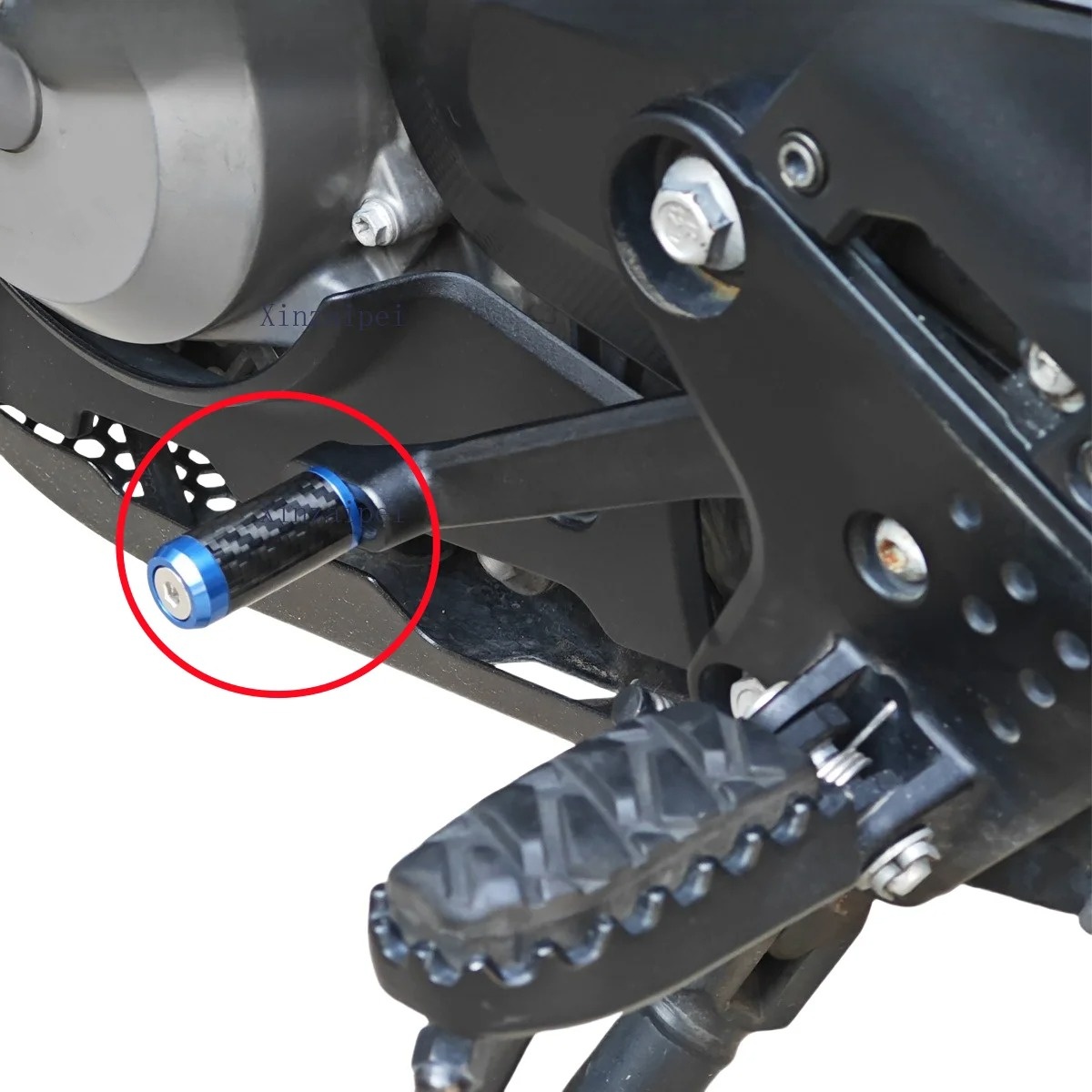 Motorcycle Gear Lever - Alavanca de Câmbio Modificada em Fibra