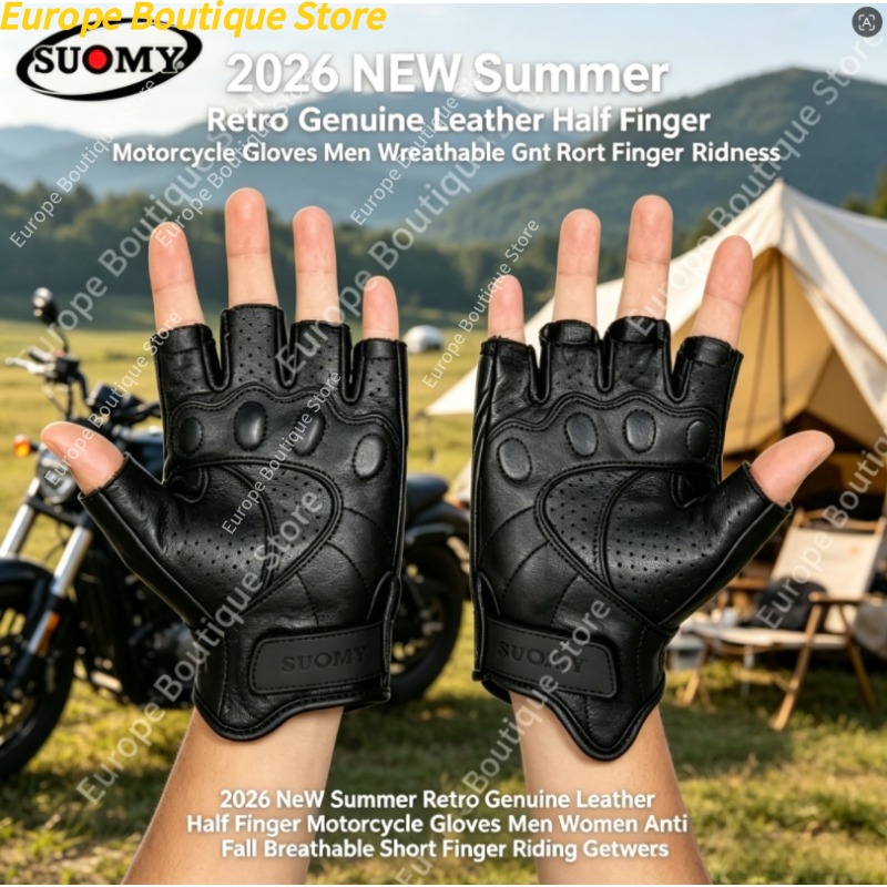 Luvas de motocicleta retrô de  - Motorcycle Gear For Woman avaliação e preço