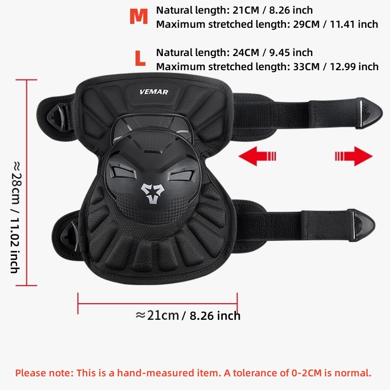 Protetores de Joelho para Moto - Motorcycle Gear Urban avaliação e preço