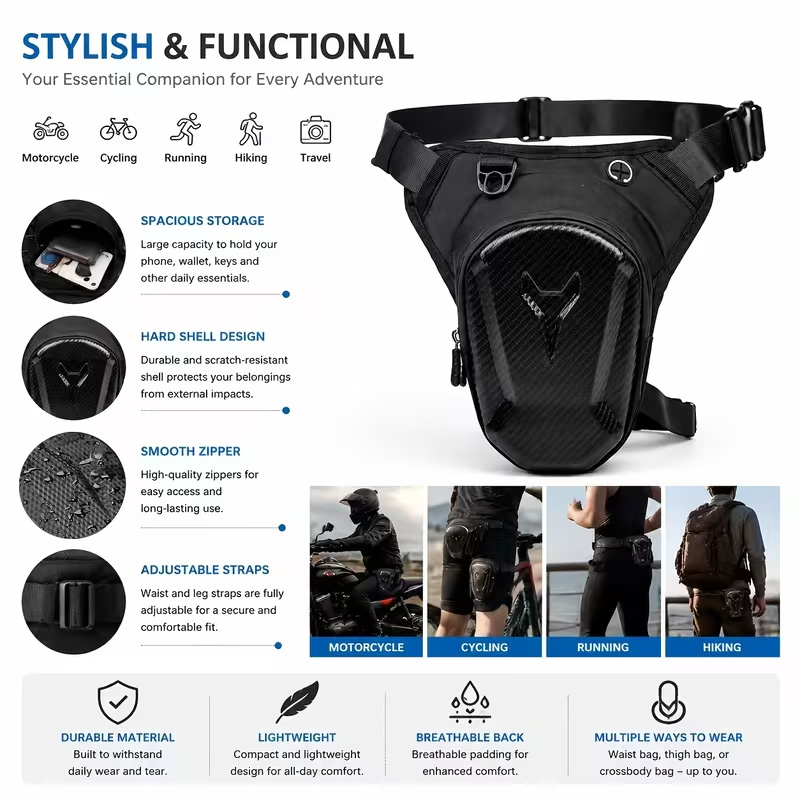 Bolsa de Perna para Moto Imper - Motorcycle Gear Wardrobe avaliação e preço
